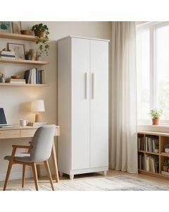 Armário Ibiza Multiuso Organizador Inteligente Compacto Multifuncional Ideal P/ Todos Espaços Branco