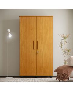 Armario Multiuso Ouro Amplo e Resistente Ideal para Lavanderia Alimentos e Ultilidades Nature