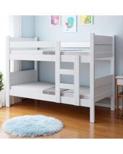 Beliche Resistente Fortaleza em Mdf Vira 2 Camas Solteiro Branco