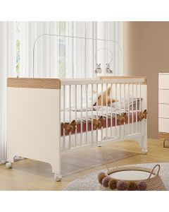Berço Cama Infantil Doçura Off-white/savana
