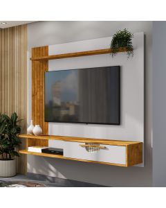 Painel Suspenso para Tv até 65 Polegadas Zeus Naturalle Off White